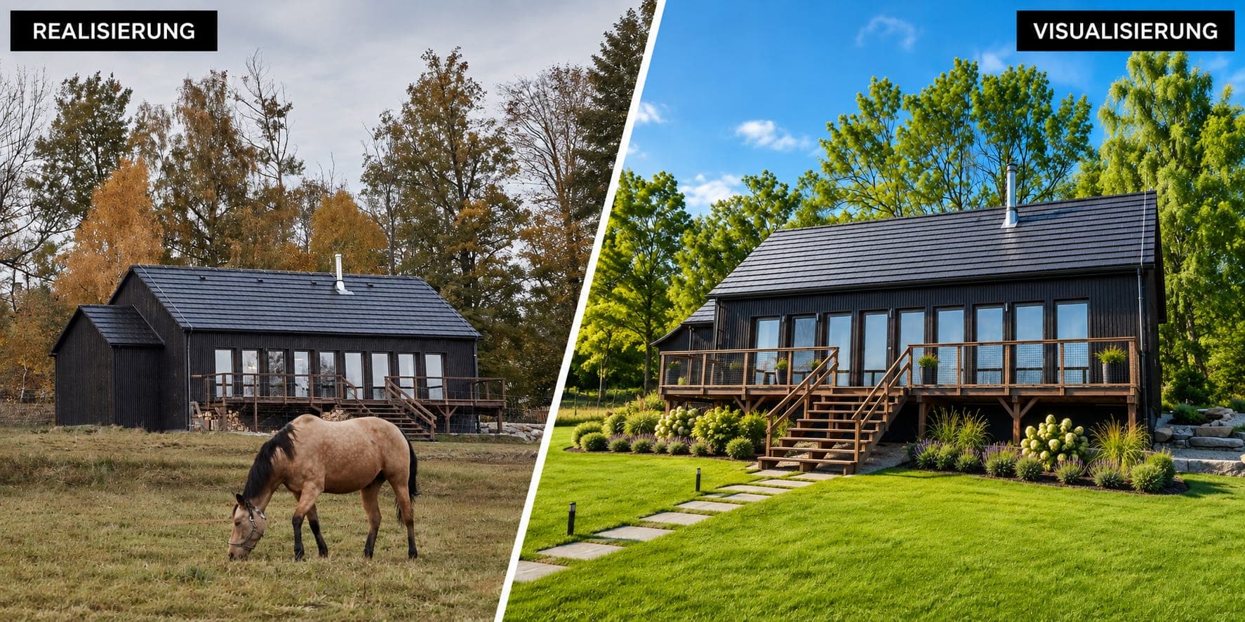 Bungalow Hela mit Galerie