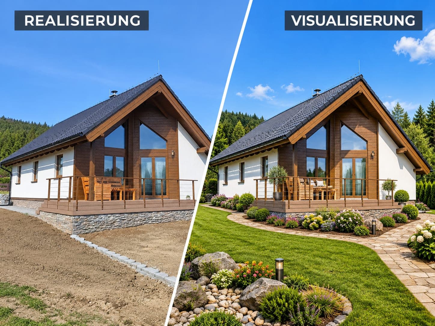 Bungalow Kerstin 11 mit Galerie — Ansicht