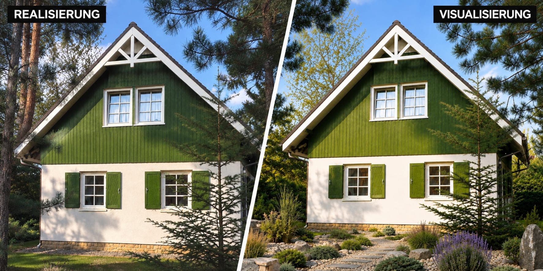 Einfamilienhaus Bella 05 — Ansicht