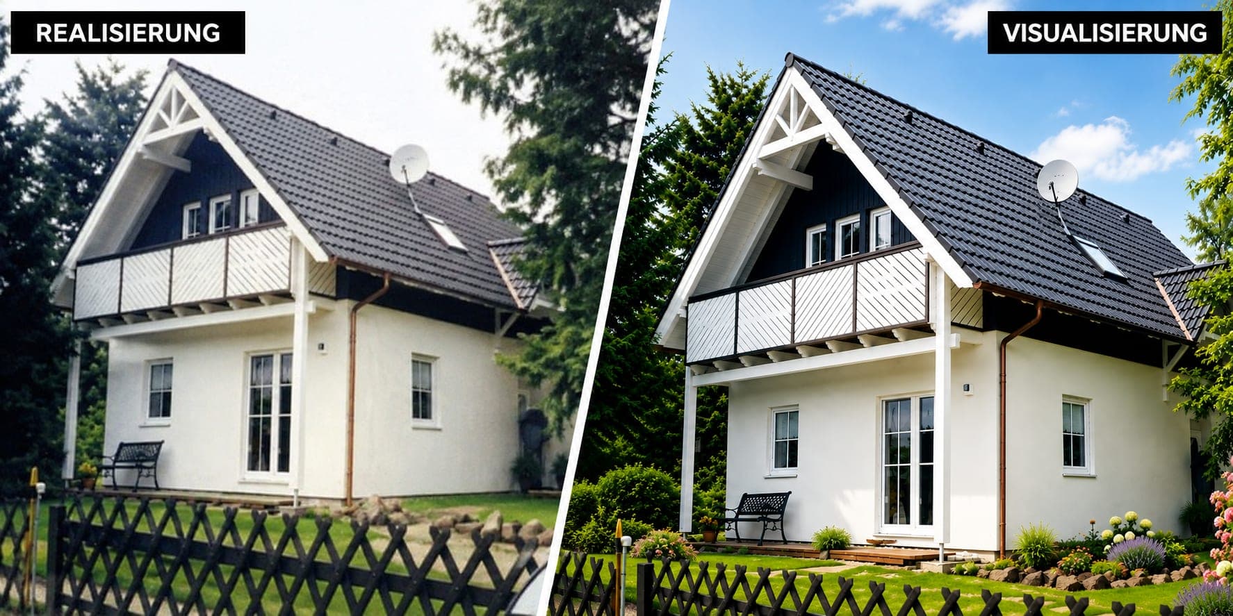 Einfamilienhaus Bella 07 mit Balkon