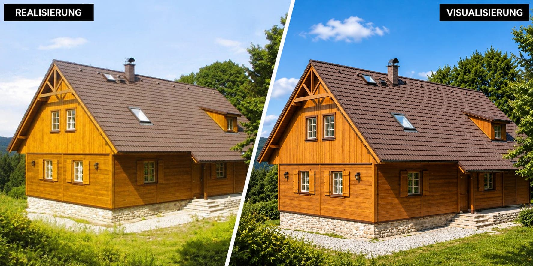 Einfamilienhaus Tanne — Ansicht