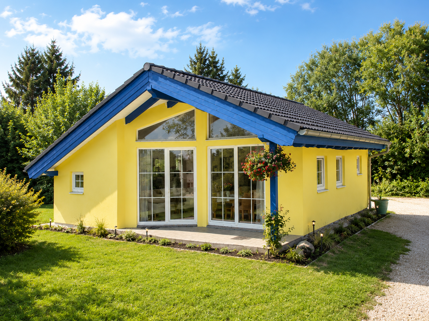 Holz Ferienhaus in Fertigbauweise